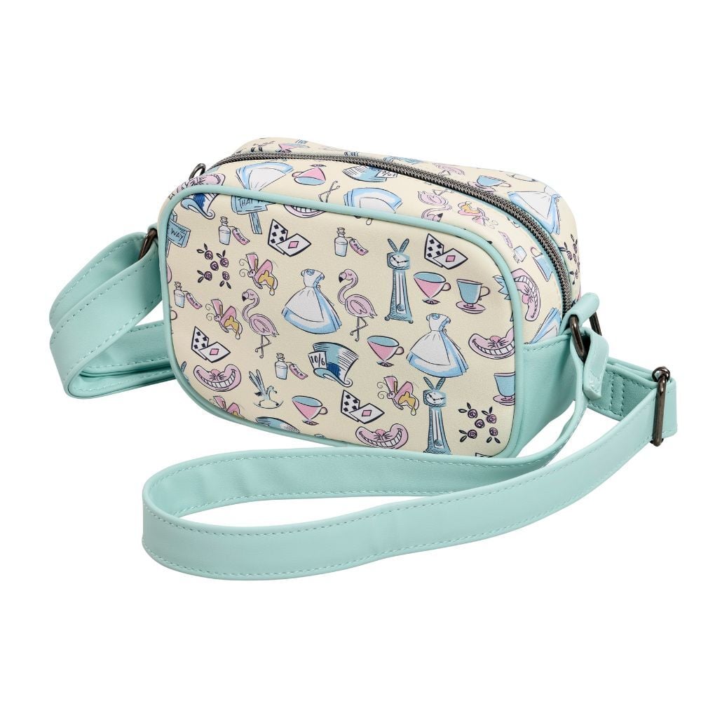 Bolso Bandolera Aiw Pastel Aop Alicia En El Pais De Las Maravillas Disney Loungefly - FRIKIRAMA