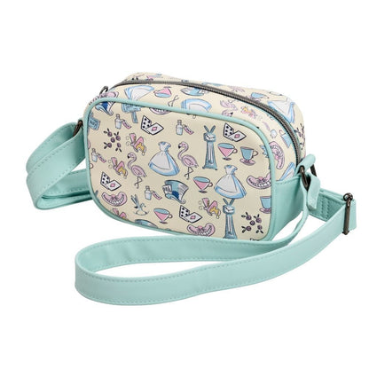 Bolso Bandolera Aiw Pastel Aop Alicia En El Pais De Las Maravillas Disney Loungefly - FRIKIRAMA