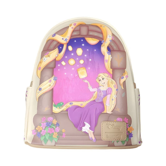 Mochila With Lanterns Scene Tangled Rapunzel Disney Loungefly 26cm