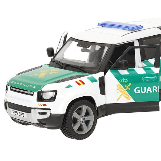Coche Guardia Civil Land Rover Defender metal