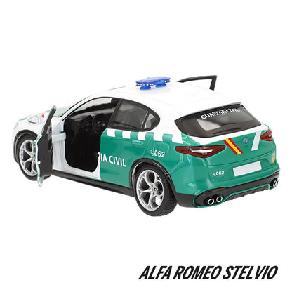 Coche Guardia Civil Alfa Romeo Stelvio metal