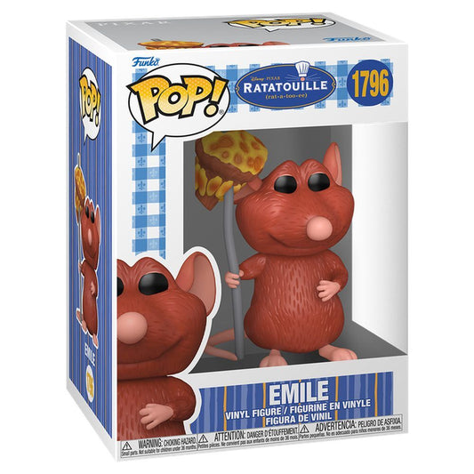 Figura POP Disney Pixar Ratatouille Emile with Mushroom