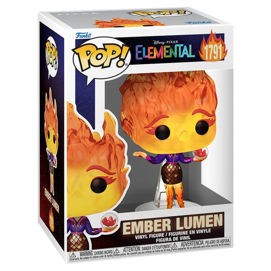 Figura POP Disney Pixar Elemental Ember Lumen with Vivisteria Flower