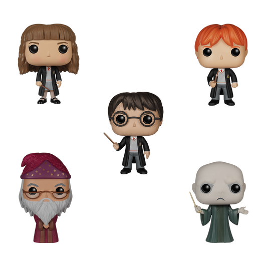 Blister 5 figuras POP Harry Potter