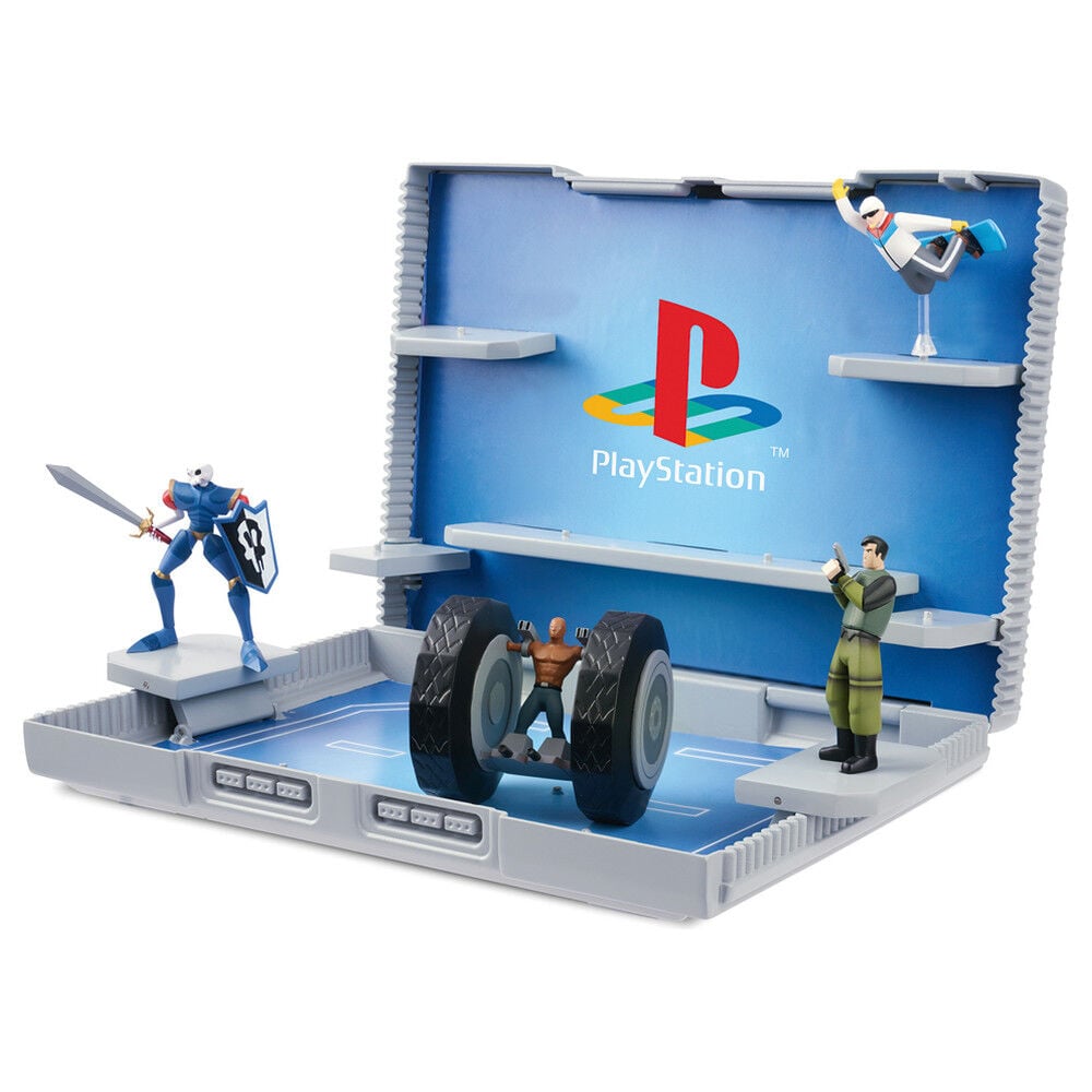 Diorama Heroe Boss Level PlayStation