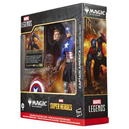 Figura Capitan America Avengers Twilight Magic The Gathering Marvel Legends Series 15cm