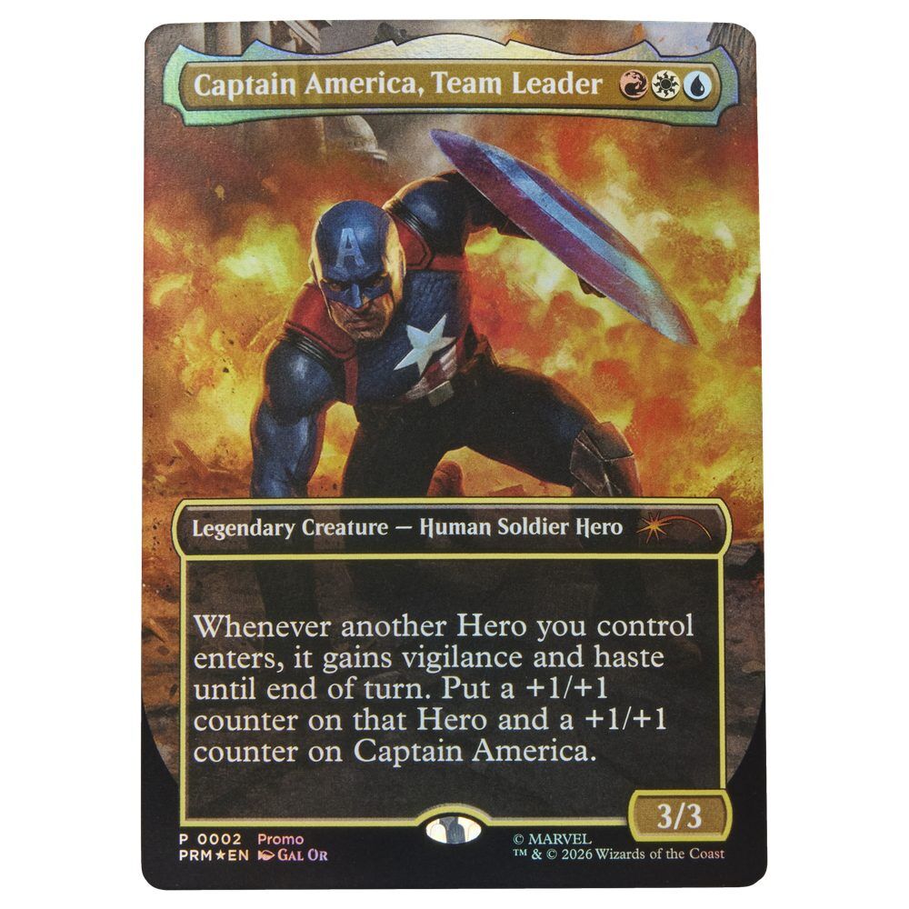 Figura Capitan America Avengers Twilight Magic The Gathering Marvel Legends Series 15cm