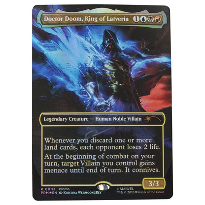 Figura Doctor Doom 2099 Magic The Gathering Marvel Legends Series 15cm