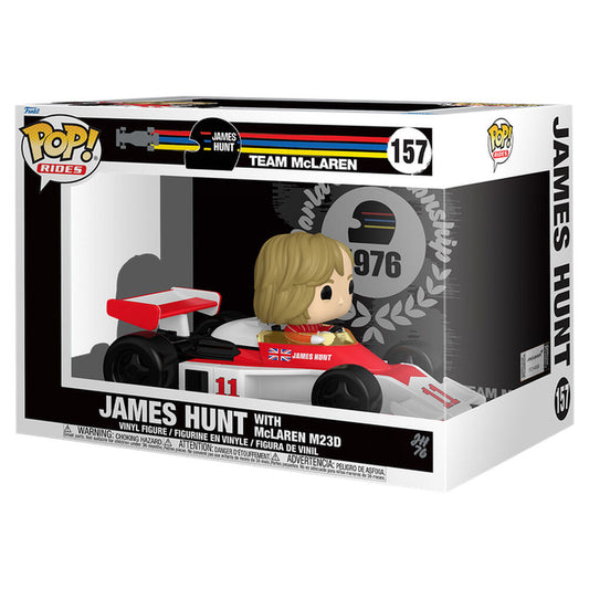 Figura POP Rides Super Deluxe Racing James Hunt with McLaren M23D