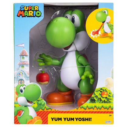 Figura interactiva Yum Yum Yoshi Super Mario Bros 20cm