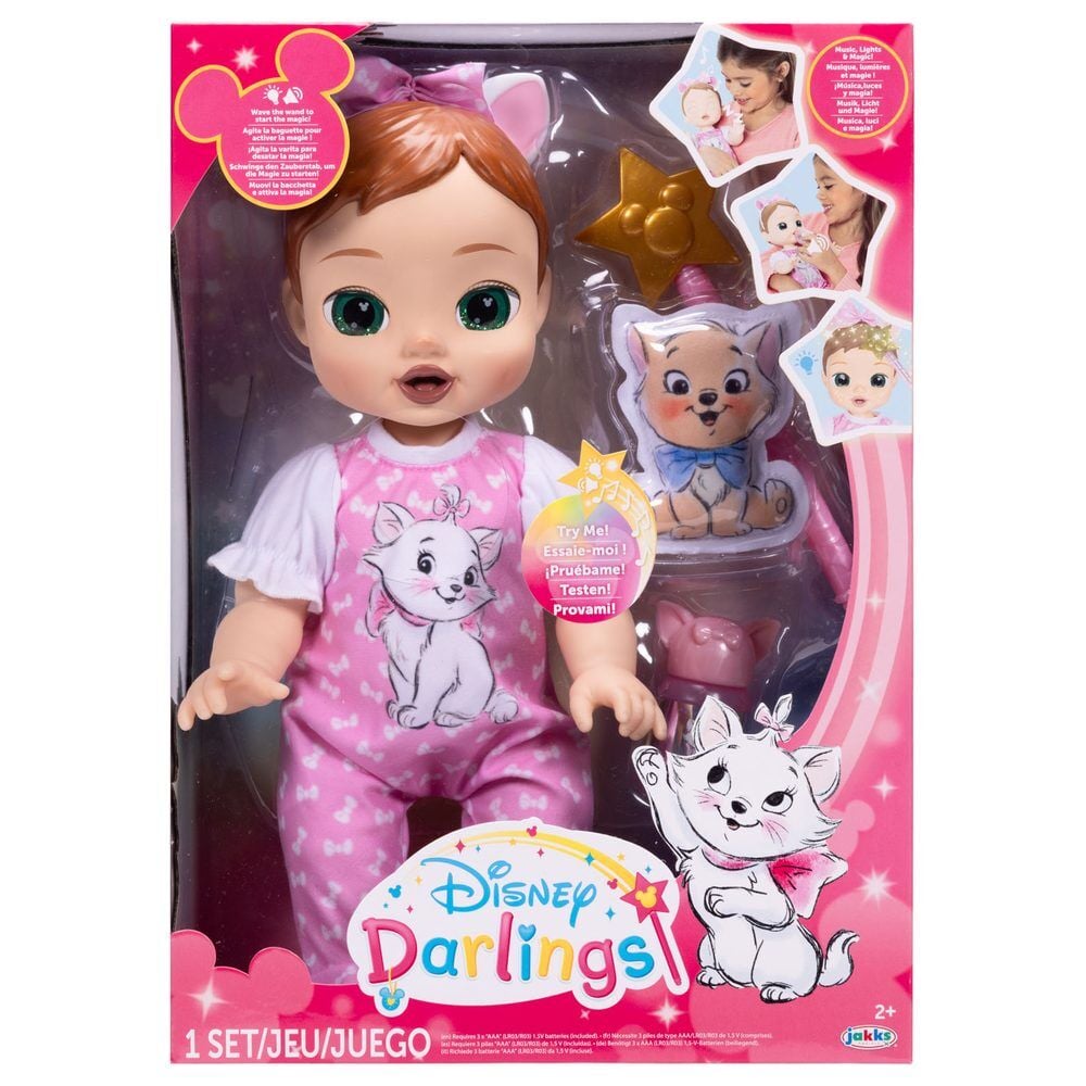 Muñeca interactiva Marie Los Aristogatos Disney Darlings 30cm