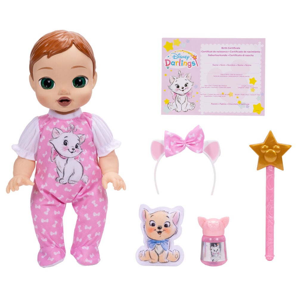 Muñeca interactiva Marie Los Aristogatos Disney Darlings 30cm