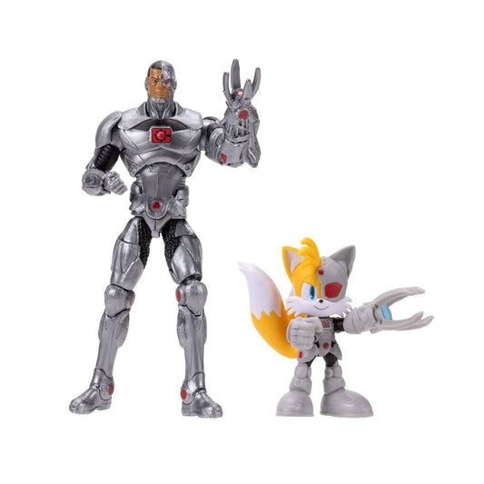 Blister 2 figuras Cyborg & Tails Sonic The Hedgehog