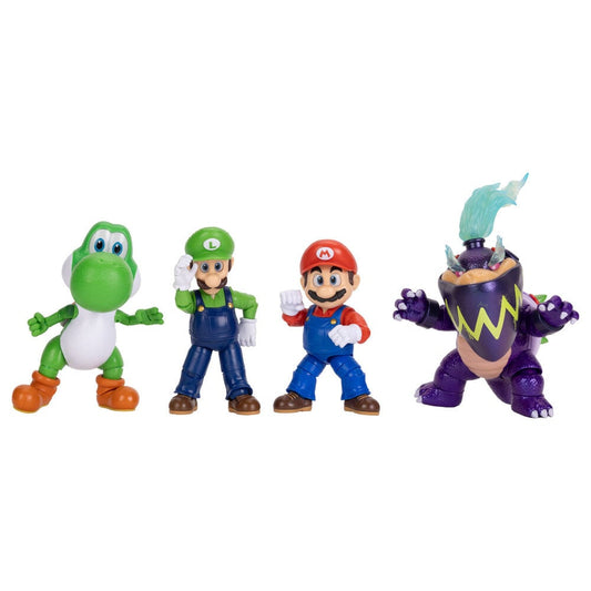Blister figuras Super Mario Galaxy Movie Super Mario Bros 12,5cm