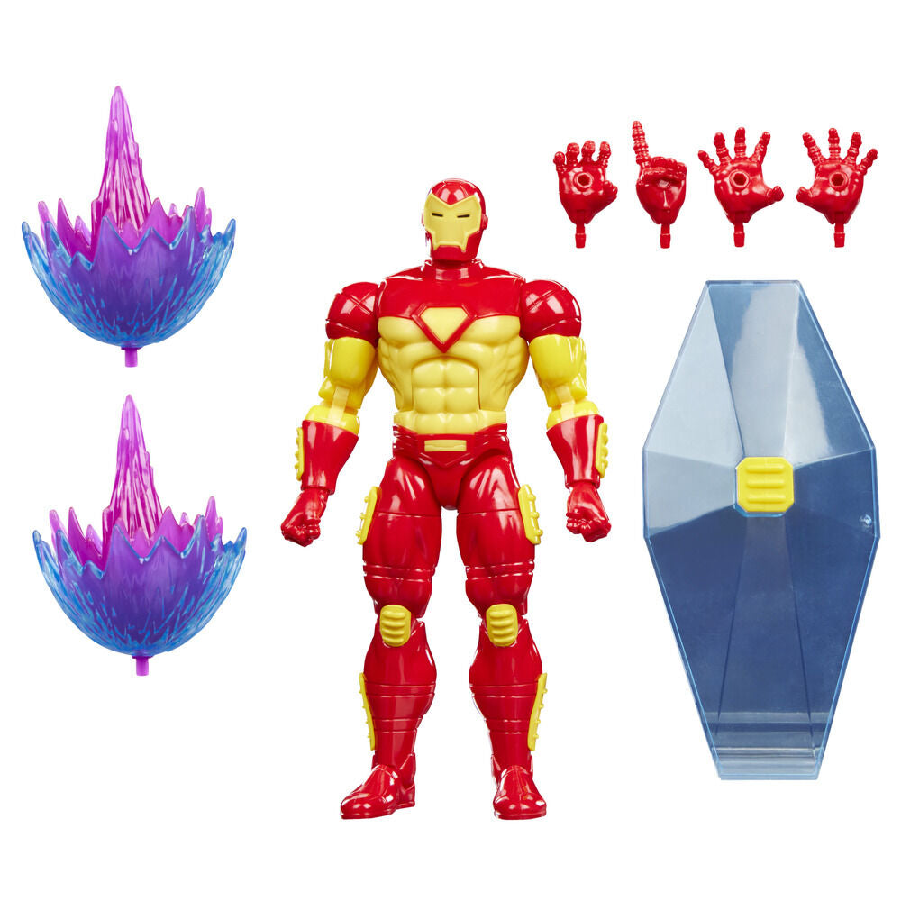 Blister 2 figuras Iron Man Vs Marvels Spiral Marvel Games 15cm