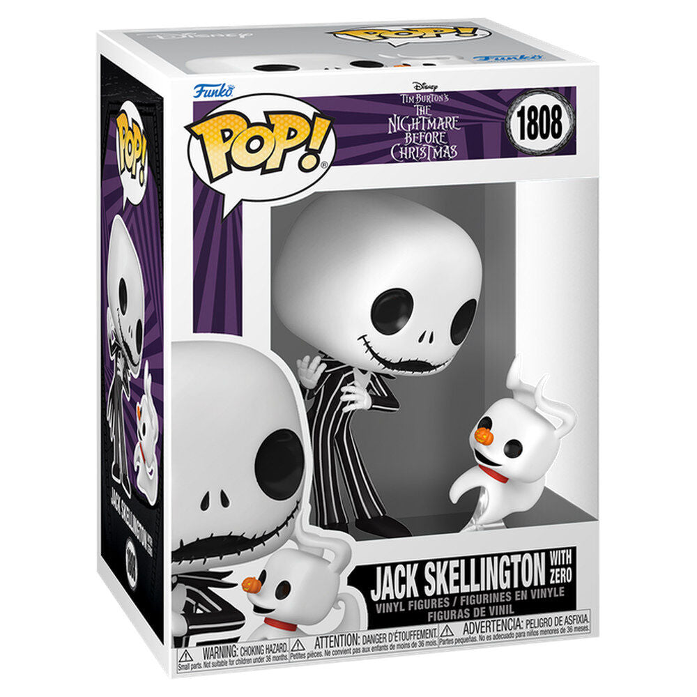 Figura POP & Buddy Disney The Nightmare Before Christmas Jack Skellington with Zero