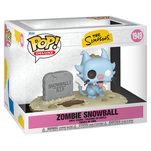 Figura POP Deluxe The Simpsons Zombie Snowball
