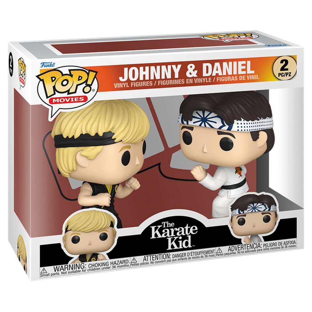 Blister 2 Figuras POP The Karate Kid Johnny & Daniel