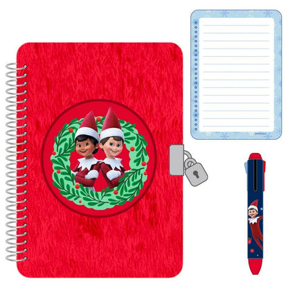 Diario + boligrafo 4 colores Elf On the Shelf
