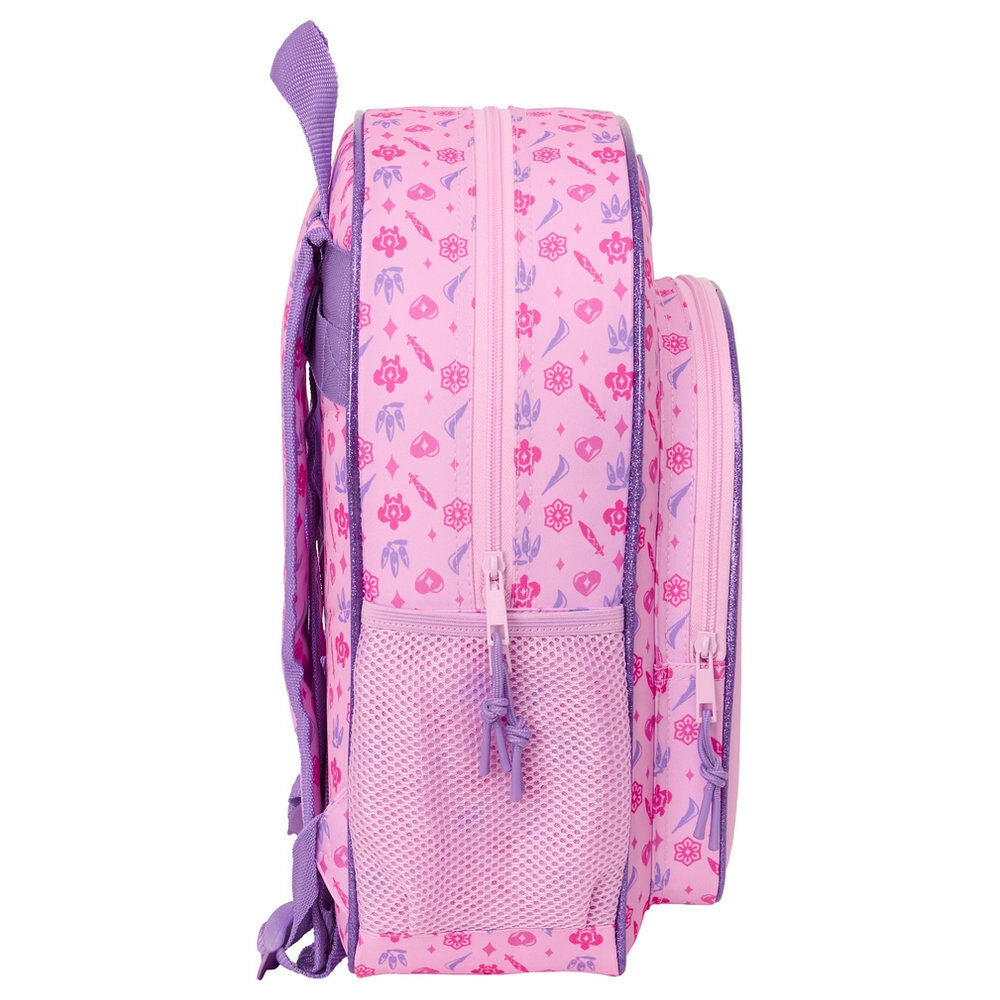 Mochila Stage Kpop Demon Hunters 38cm adaptable