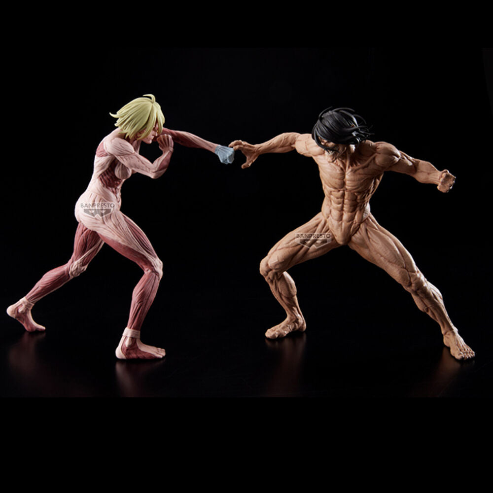 Figura Eren Titan Maximatic Attack on Titan 18cm