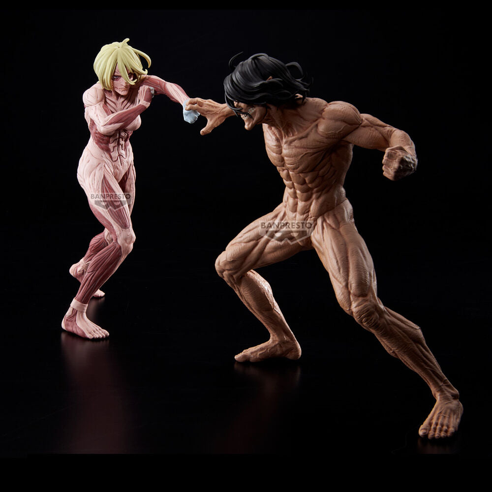 Figura Eren Titan Maximatic Attack on Titan 18cm