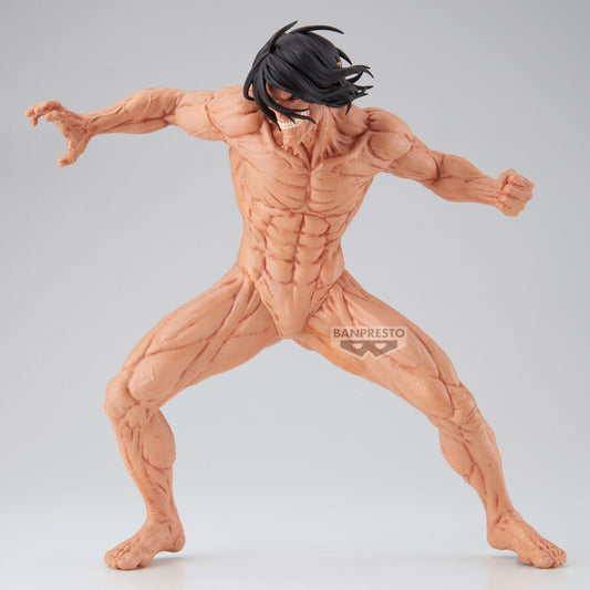 Figura Eren Titan Maximatic Attack on Titan 18cm