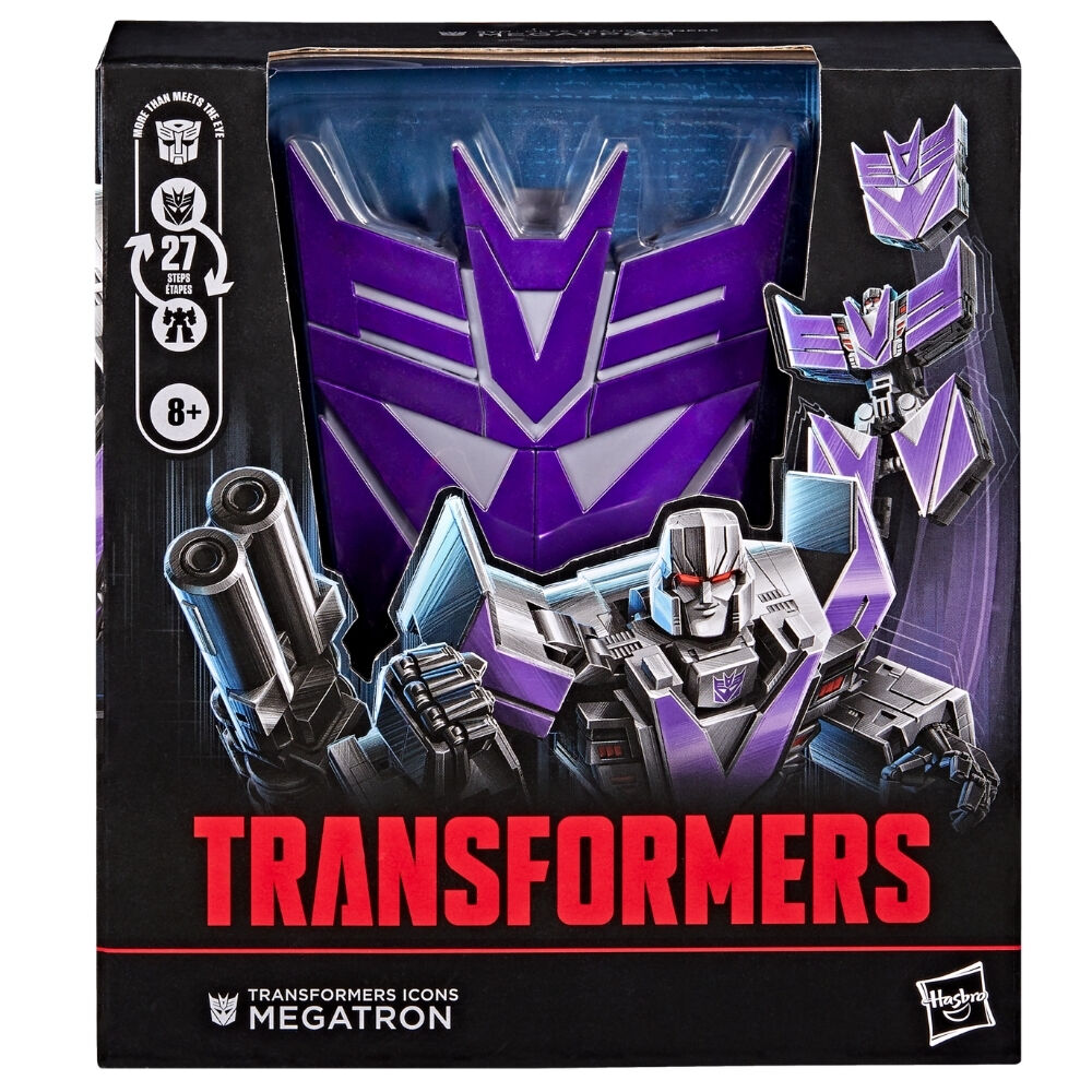 Figura Megatron Transformers Icons Transformers 17cm