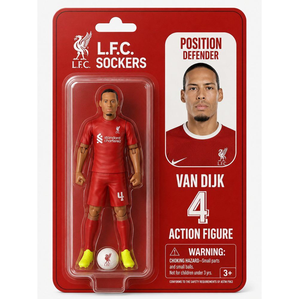 Figura Action Van Dijk Liverpool F.C 10cm
