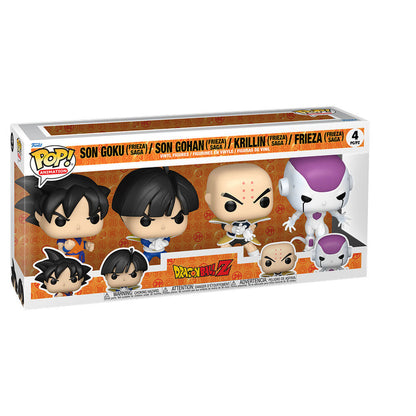 Blister 4 figuras POP Dragon Ball Z