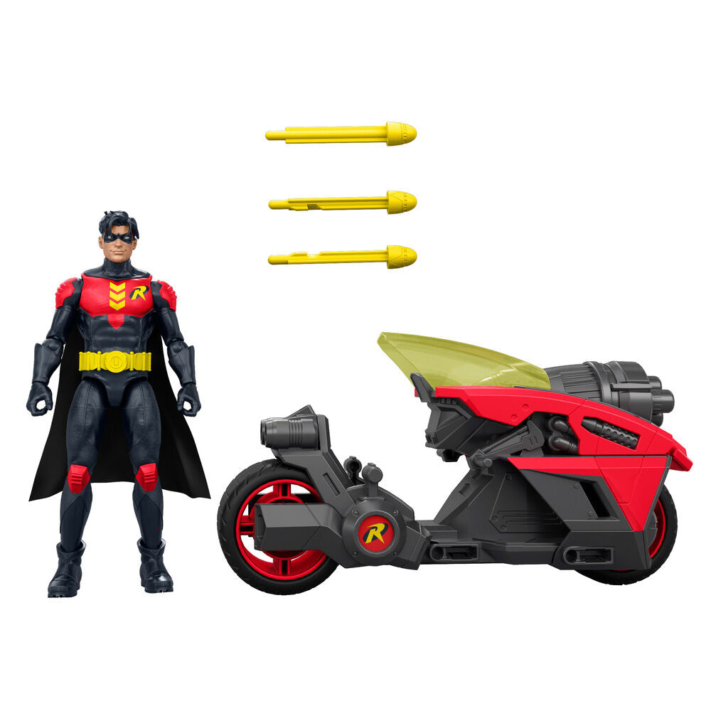 Figura + vehiculo Robin DC Universe