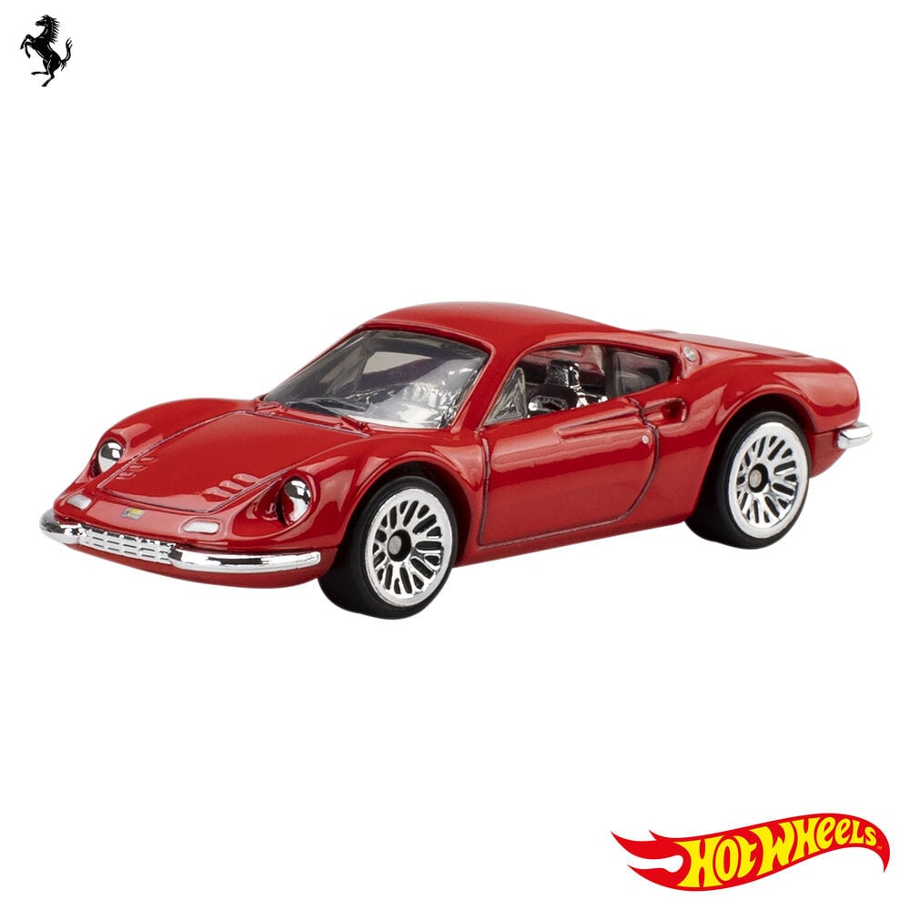 Blister 5 vehiculos Ferrari Hot Wheels