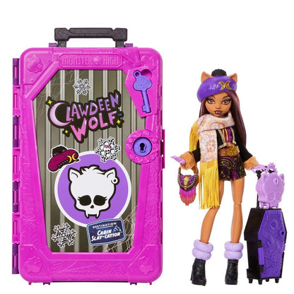Muñeca Clawdeen Wolf y Armario Skulltimate Secrets Monster High