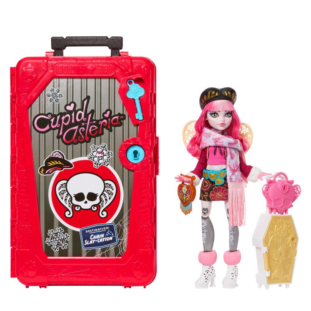 Muñeca Cupid Asteria y Armario Skulltimate Secrets Monster High