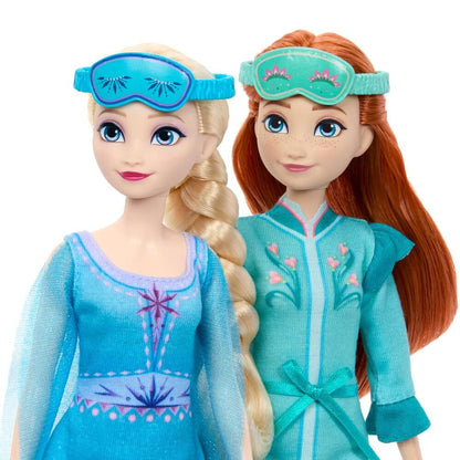 Blister Elsa y Ana Fiesta de Pijamas Frozen Disney