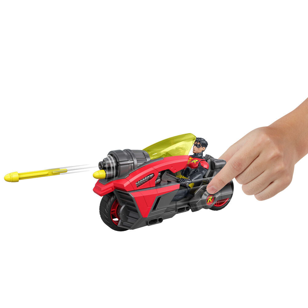 Figura + vehiculo Robin DC Universe