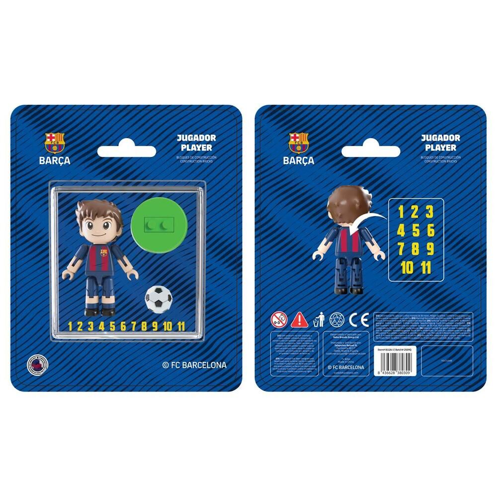 Figura jugador FC Barcelona 4cm