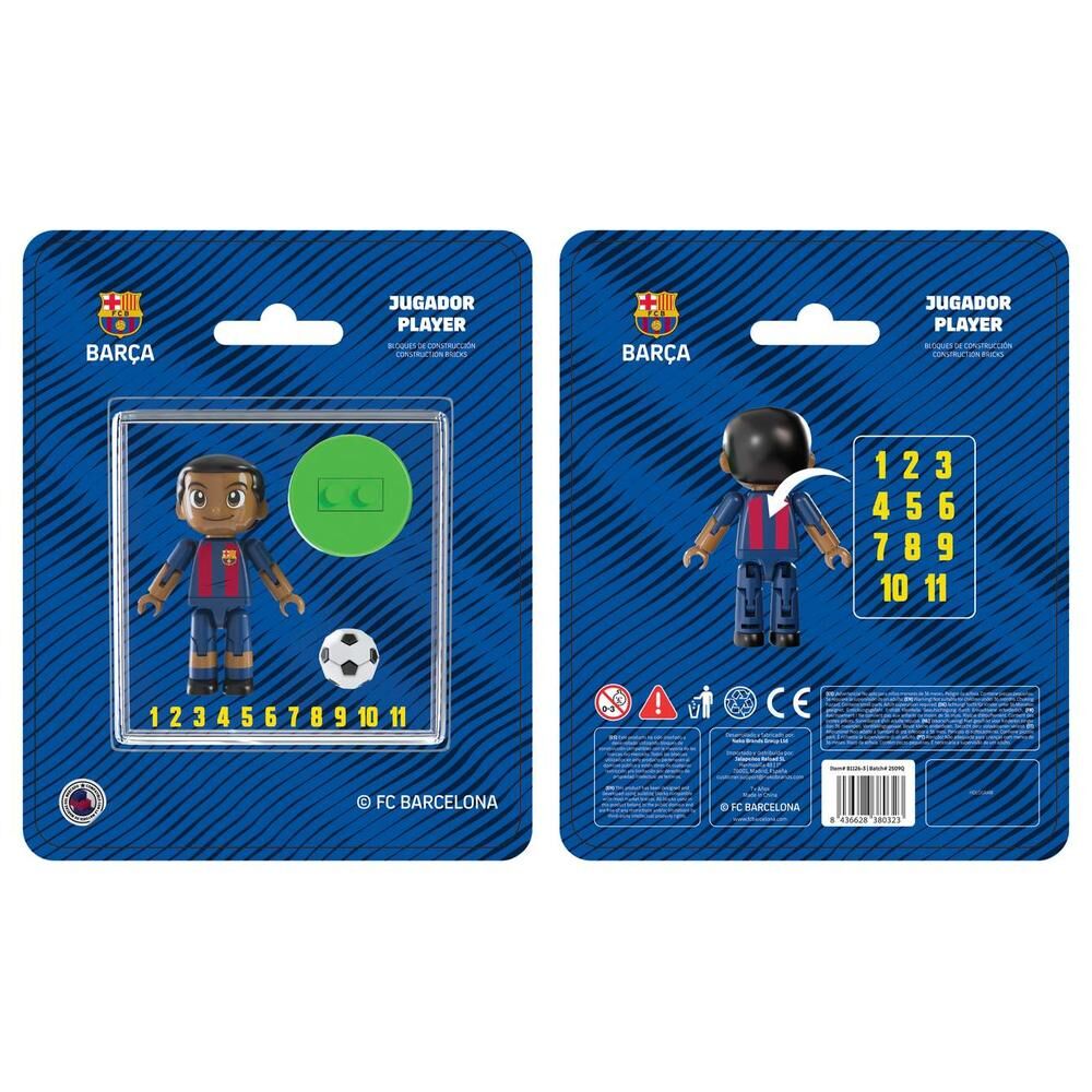 Figura jugador FC Barcelona 4cm