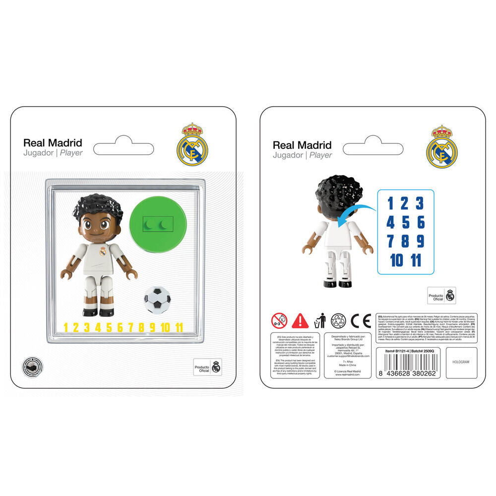 Figura jugador Real Madrid 4cm - FRIKIRAMA