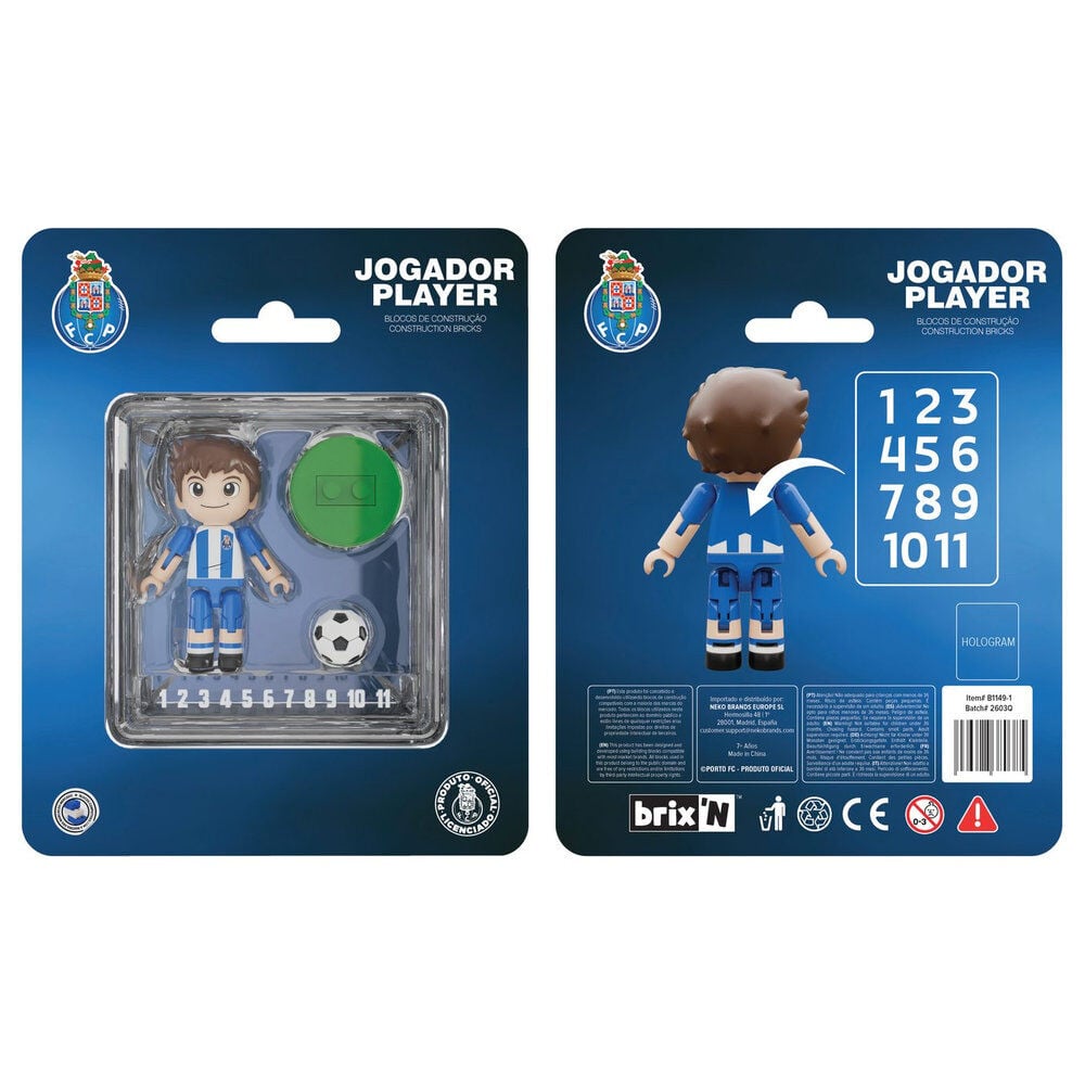 Figura jugador Porto 4cm