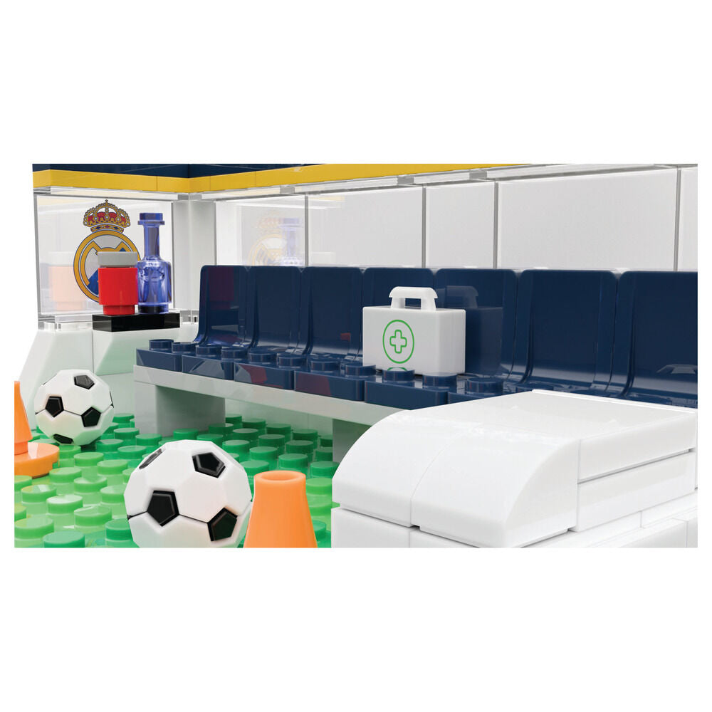 Set banquillo + figuras Real Madrid 184pzs