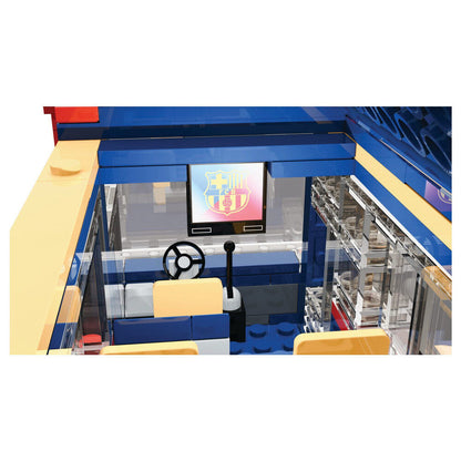 Set autobus + figuras FC Barcelona 488pzs