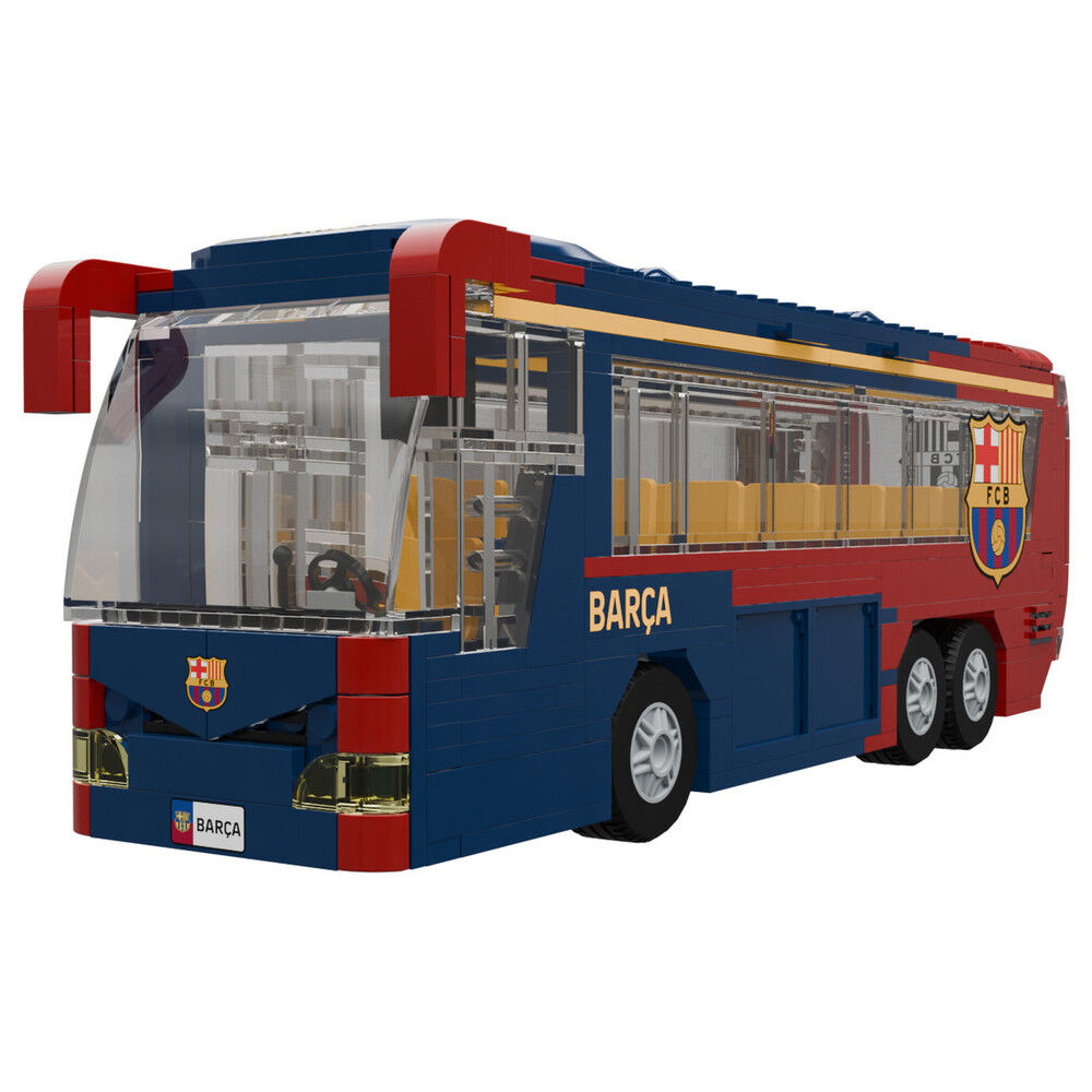 Set autobus + figuras FC Barcelona 488pzs