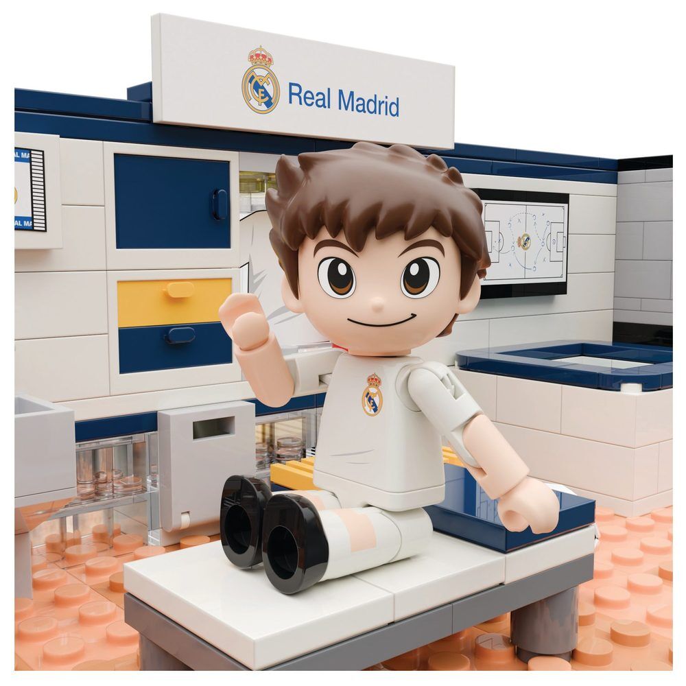 Set vestuario + figura Real Madrid 439pzs