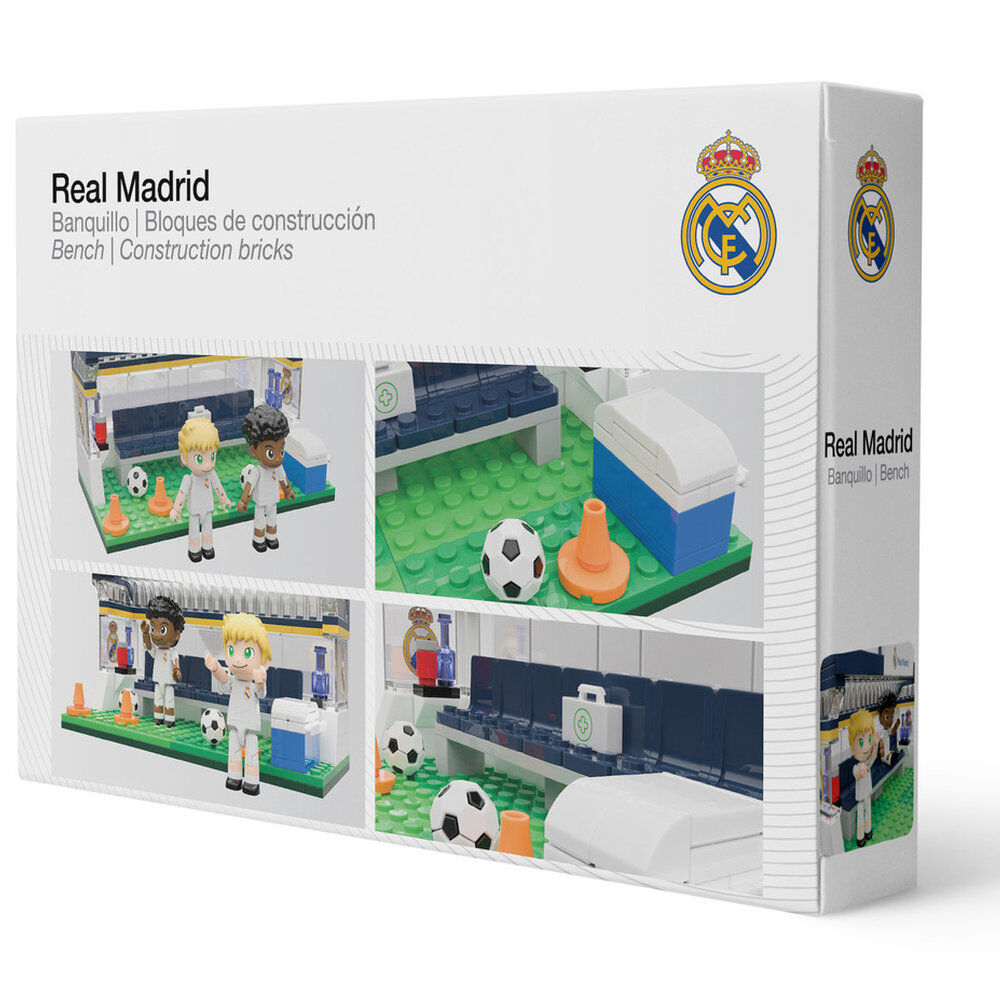 Set banquillo + figuras Real Madrid 184pzs