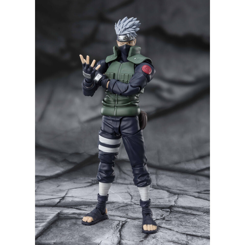 Figura Kakashi Hatake The Famed Sharingan Hero S.H.Figuarts Naruto Shippuden 16cm