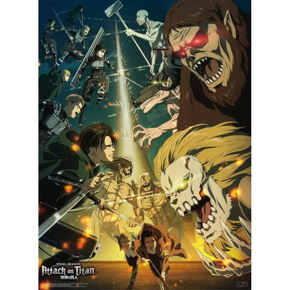 Set 2 posters Attack On Titan