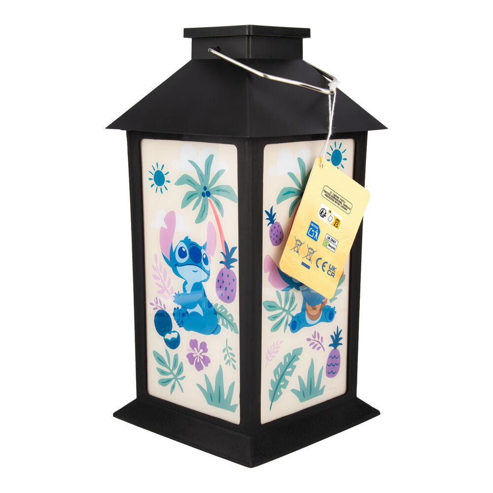 Lampara proyector solar LunaGlo Stitch Disney