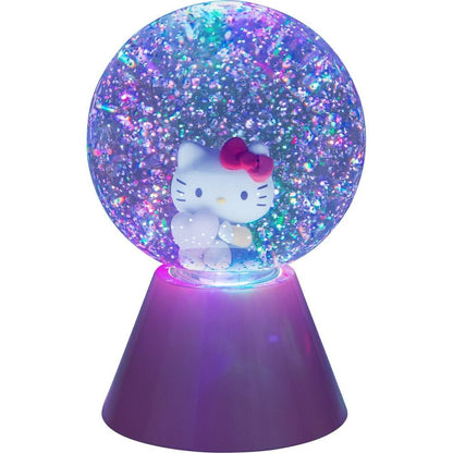 Lampara LED purpurina Hello Kitty