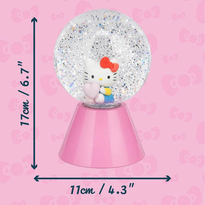 Lampara LED purpurina Hello Kitty